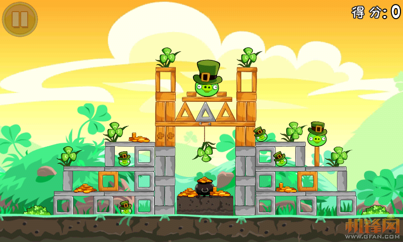 安卓:憤怒的小鳥圣帕特里克節(jié)1.3.0去廣告漢化版