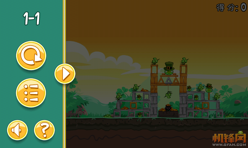 安卓:憤怒的小鳥圣帕特里克節(jié)1.3.0去廣告漢化版