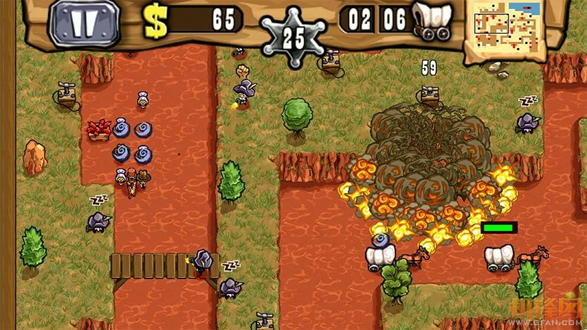 安卓:西部牛仔塔防 槍之榮耀 Guns'n'Glory v1.5.3最新版