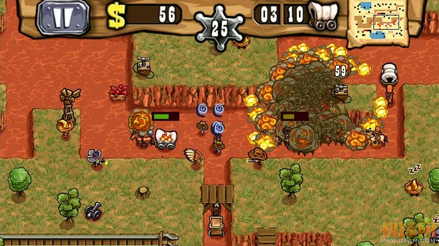 安卓:西部牛仔塔防 槍之榮耀 Guns'n'Glory v1.5.3最新版