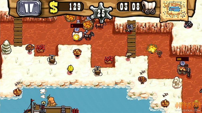 安卓:西部牛仔塔防 槍之榮耀 Guns'n'Glory v1.5.3最新版