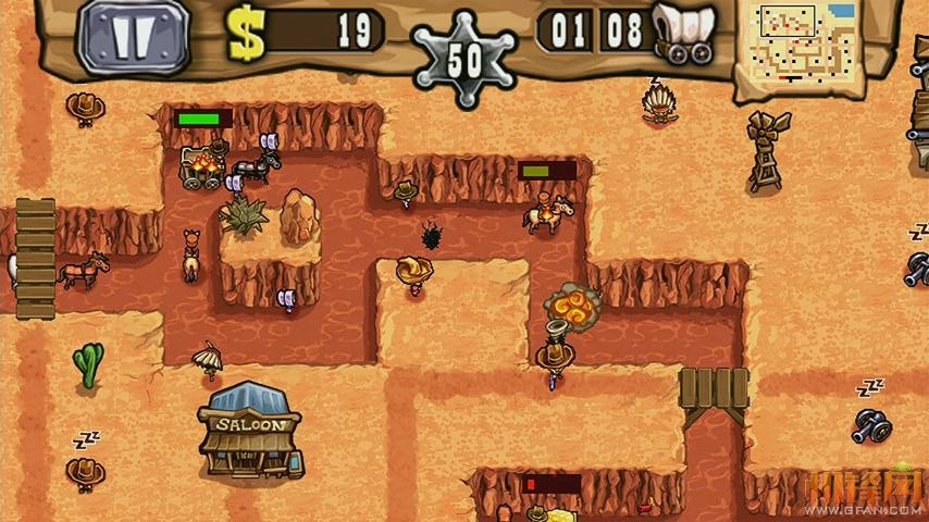 安卓:西部牛仔塔防 槍之榮耀 Guns'n'Glory v1.5.3最新版
