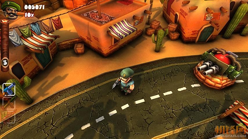 安卓力作 古巴英雄:游擊隊鮑勃 Guerrilla Bob for android