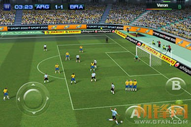 安卓足球游戲大作 Real Football HD 2011 v3.1.7