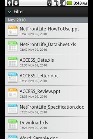 Office辦公套件查看器|NetFrontLifeDocumen