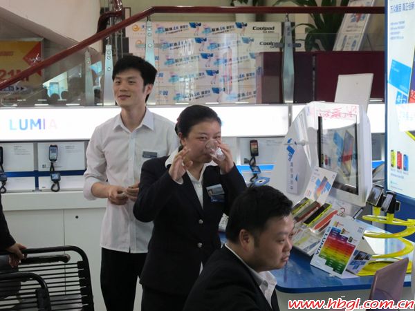 2013年度員工服務(wù)技能PK賽現(xiàn)場