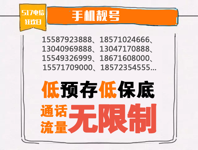 517電信狂歡日來啦！話費、電子券、豪禮送不停！