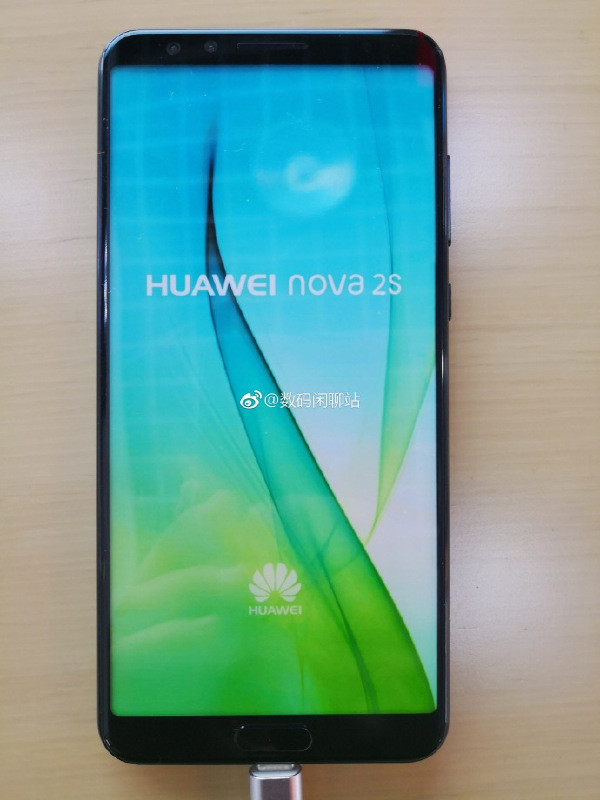 前置指紋識別+全面屏 華為Nova 2s曝光
