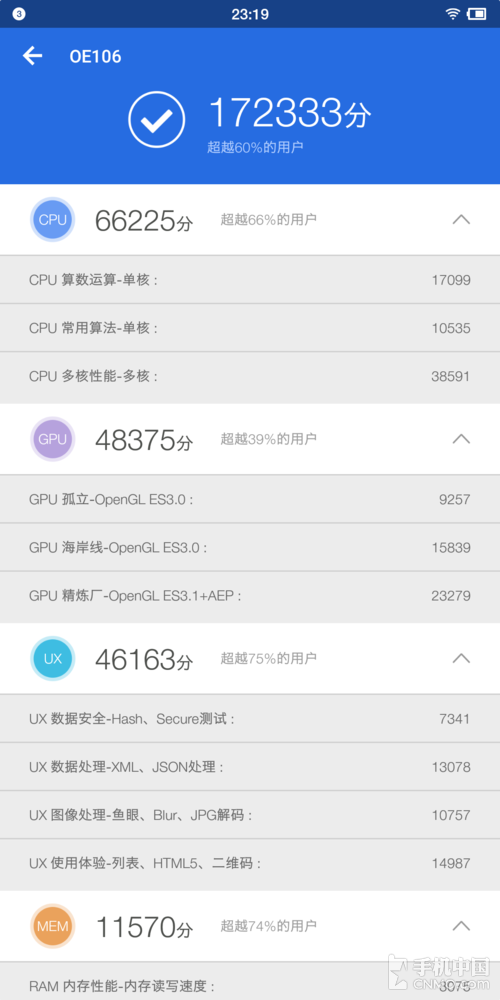 堅果Pro 2S安兔兔跑分17W！性價比賊高