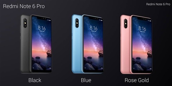 紅米Note 6 Pro泰國(guó)發(fā)布 4000mA電池加持