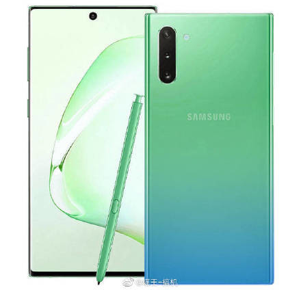 三星Note10再曝少女心配色：誰(shuí)說(shuō)商務(wù)范不能粉嫩？